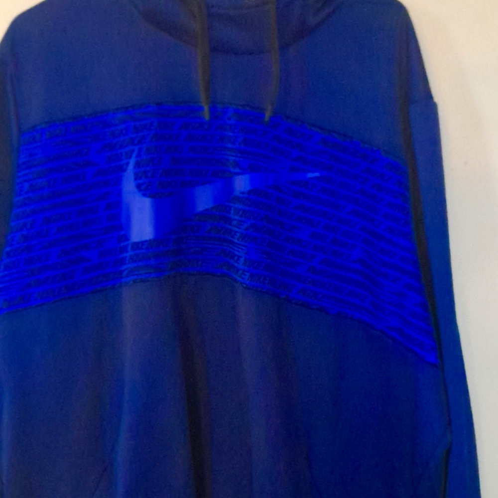 Nike 3x hoodie blue